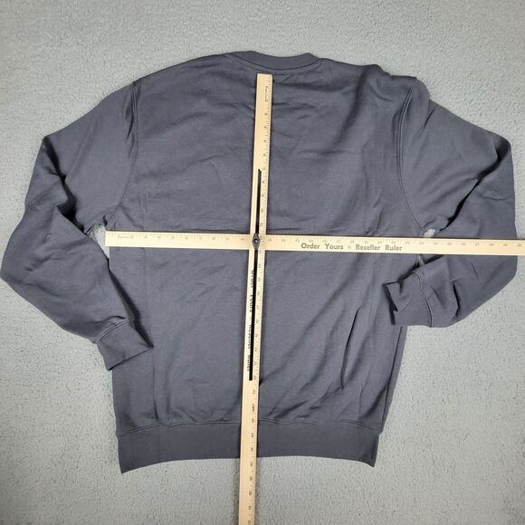 Mississippi State Bulldogs Mens L Sweatshirt Arch & Logo Tackle Twill Colosseum - Picture 11 of 13